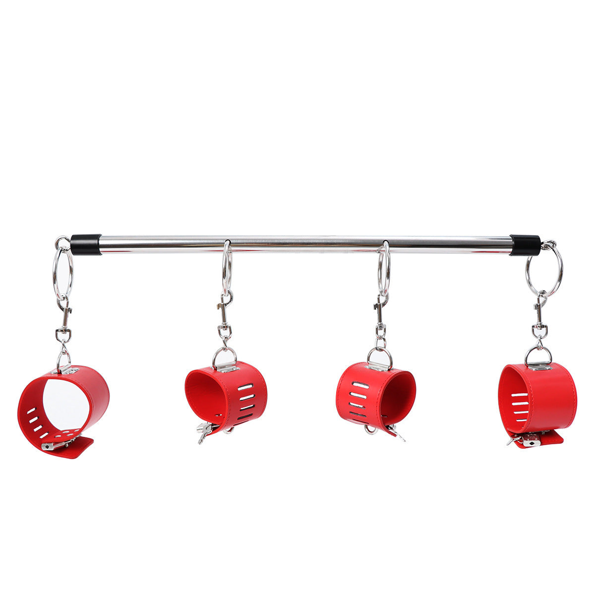 Iron Tube Handcuffs Footcuffs Bondage Sets