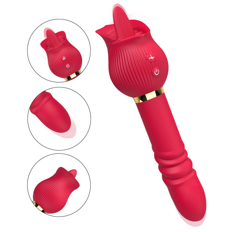 telescopic vibrator clitoris sucker