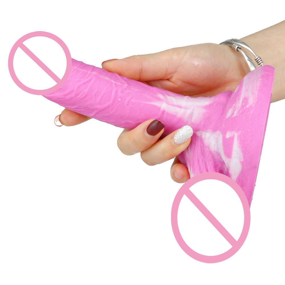 extremely realistic pink dildo