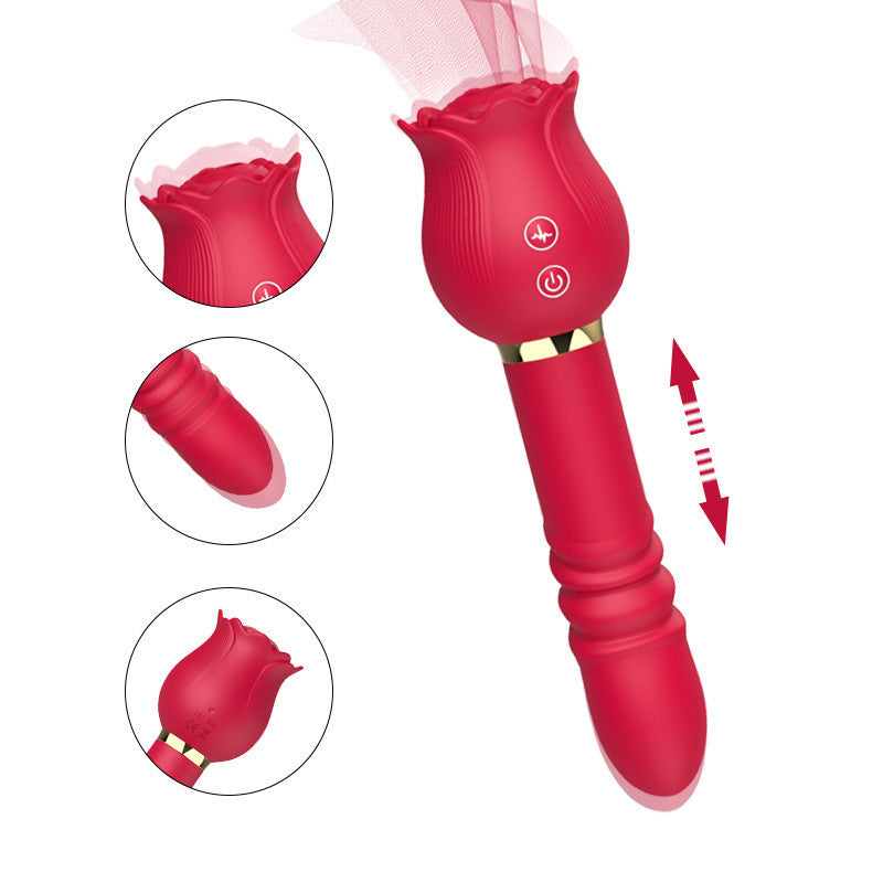 telescopic vibrator clitoris sucker